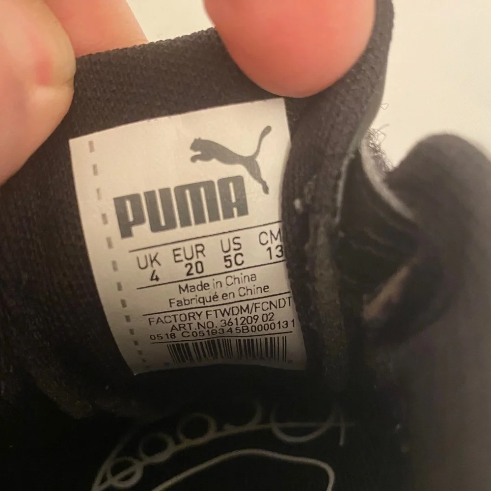 PUMA Toddler “Tune Cat 3” Size 5C Running Shoes